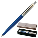 фото Ручка шариковая PARKER "Jotter Special Blue GT", корпус синий, пластик, хромированные детали, синяя