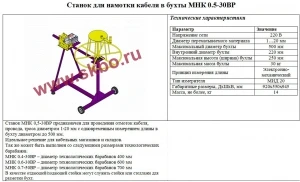 Фото Станок (устройство) для перемотки