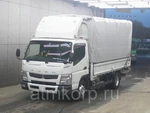 фото Грузовик бортовой тентованный MITSUBISHI CANTER кузов FEB80 гв 2014 груз 3,5 тн пробег 242 т.км