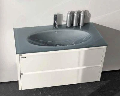 Фото Berloni Bagno Qube QB BS14T Тумба с раковиной на 99 см