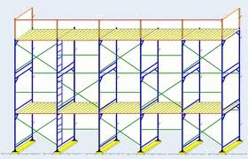 Фото Строительные леса