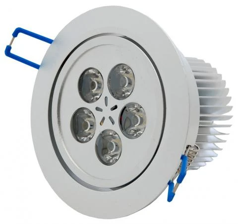 Фото Светодиодный точечный светильник "Downlight" 109x109x68 6.3вт 4200K 339лм IP40 УХЛ4 | DRG6-32-C-55 НОВЫЙ СВЕТ