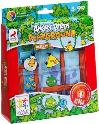 Фото Логическая игра Bondibon Angry birds наверху