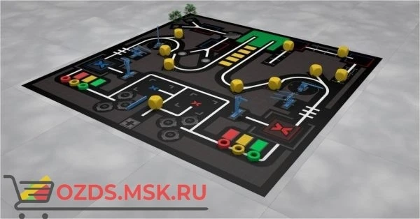 Фото Соревновательное поле с элементами MakeX Stater Arenas Kit