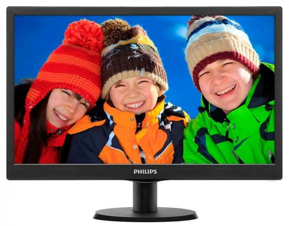 Фото Монитор 19.5" Philips 203V5LSB26/62(10) Black Hairline 1600x900