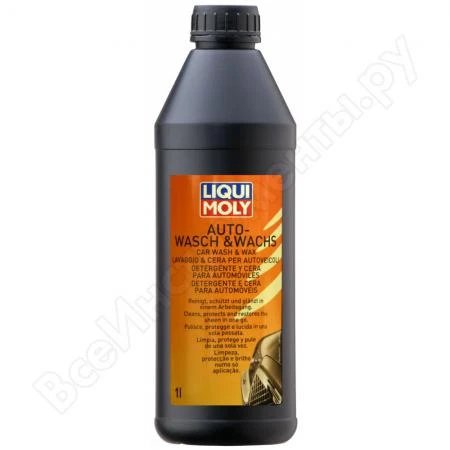 Фото Автошампунь с воском Auto-Wasch &amp; Wachs (1 л) LIQUI MOLY 1542