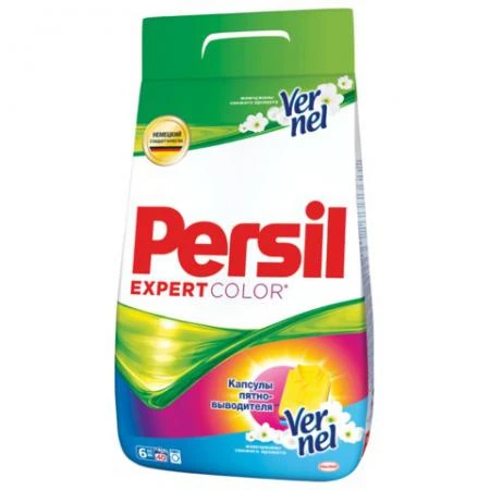 Фото Стиральный порошок-автомат 6 кг, PERSIL Color (Персил Колор) "Свежесть от Vernel"