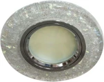 фото Светильник встраиваемый 15LED*2835 SMD MR16 50W G5.3 белый серебро 8585-2; 28576