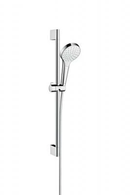 Фото Hansgrohe Croma Select S 1jet 26564400 Душевой гарнитур (хром/белый)