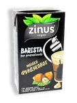 фото Напиток ZINUS vegan BARISTA Фундуковое Моlоко 3,2% 1л тетра-пак