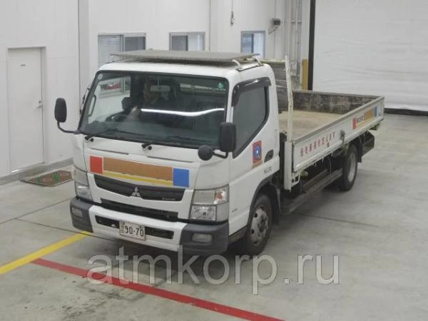 Фото Грузовик бортовой MITSUBISHI CANTER кузов FEB90 гв 2012 багажник груз 4 тн пробег 76 т.км