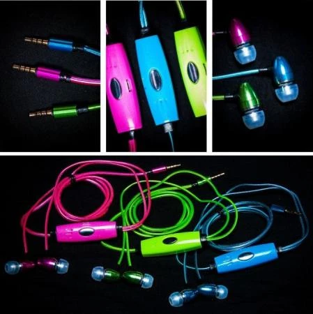 Фото Светящиеся наушники Glow Light Earphone