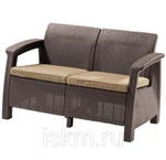 фото Плетеная мебель - диван Corfu Love Seat Max