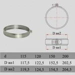 фото Хомут соединительный Дымок XSHdXX d115 DA