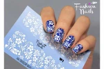 фото Наклейки для маникюра Fashion Nails Слайдер дизайн WHITE #1