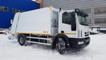 фото Мусоровоз с задней загрузкой KDM 16 на шасси IVECO