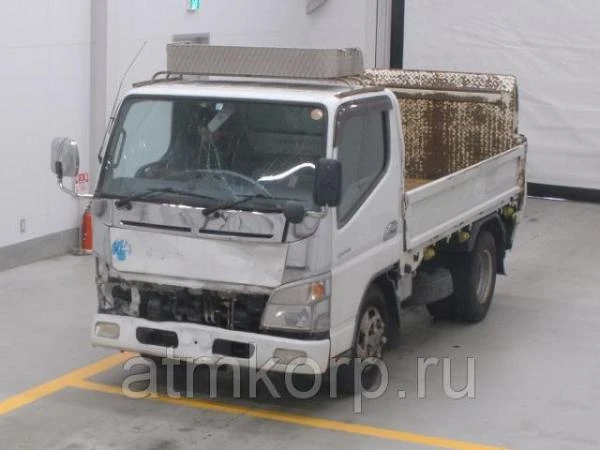 Фото Грузовик бортовой MITSUBISHI CANTER кузов FE70D год выпуска 2008 гидроборт багажник груз 3 т пробег 397 т.км