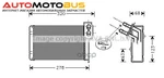 фото Радиатор печки AVA QUALITY COOLING RTA6099