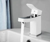 Фото Смеситель для раковины WasserKRAFT Aller 1063WHITE