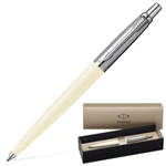 фото Ручка шариковая PARKER "Jotter Whiteness", слоновая кость, S0946000