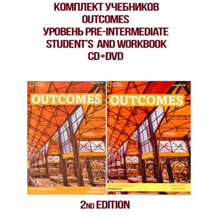 Фото Комплект учебников Outcomes (2nd Edition). Pre-Intermediate. Student's Book + Workbook