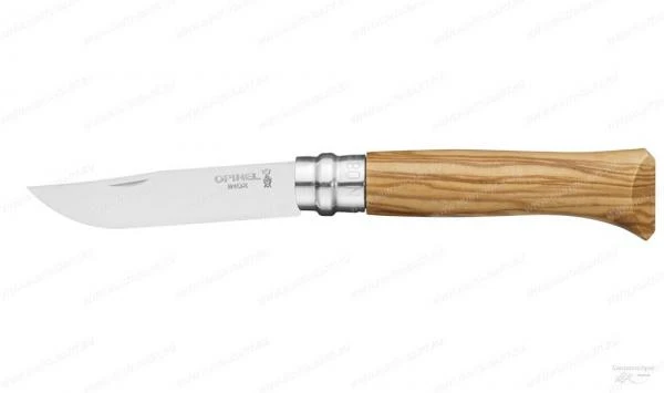 Фото Нож Opinel серии Tradition Luxury №08, клинок 8,5 см Материал Олива