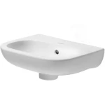 фото Раковина с полупъедесталом Duravit D-Code 7053600002/8571800002