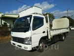 фото Грузовик бортовой MITSUBISHI CANTER кузов FE82D гв 2010 гидроборт багажник груз 3 тн пробег 109 т.км