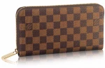 фото Louis Vuitton Органайзер для мужчин Louis Vuitton Damier Ebene Canvas Zippy N60003