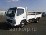 фото Грузовик бортовой MITSUBISHI CANTER кузов FE83DY гв 2010 гидроборт грузопод 4,25 тн пробег 207 т.км