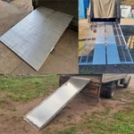 фото Погрузочный мосты для складской и садовой техники