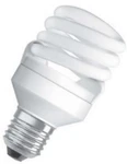 фото Компактная люминесцентная лампа витая Osram - DULUX MICRO TWIST 11W 840 220-240V 620lm E27 10000h d42x90 - 4008321619860