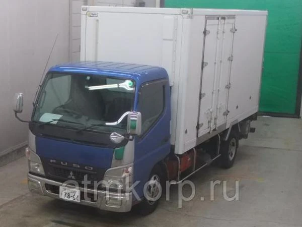 Фото Авторефрижератор MITSUBISHI CANTER кузов FE74DV гв 2009 гидроборт груз 3 тн пробег 477 т.км