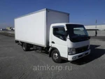 фото Автофургон изотермический MITSUBISHI CANTER гв 2010 гидроборт груз 2 т двухсторонняя разгрузка пробег 53 т.км