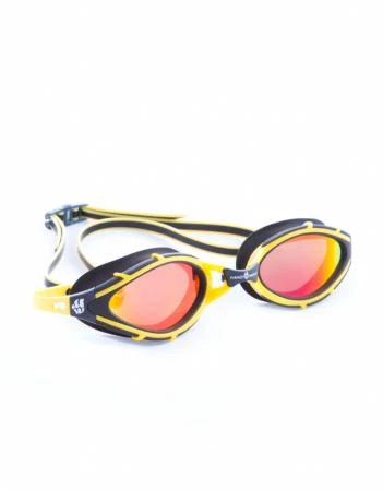 Фото Очки для плавания Mad Wave Sun Blocker M0423 01 (Цвет: Желтый;)