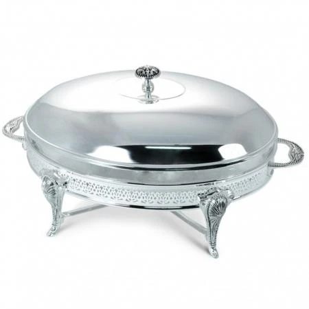 Фото Кастрюля с подогревом, овальная 46х25х20 см, британи Regent Silverware A72856L