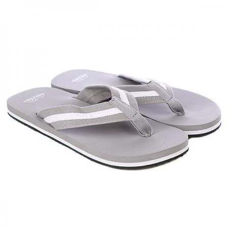 Фото Шлепанцы Urban Classics Flip Flops Grey/White