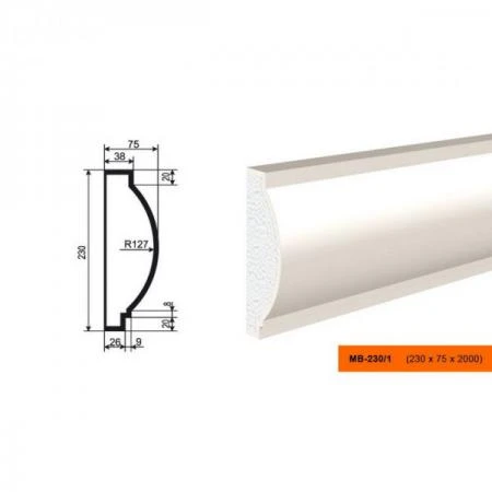 Фото Молдинг МВ-230/1