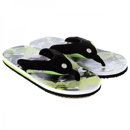 Фото Шлепанцы Animal Jekyl Aop Black/Green