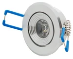 фото Светодиодный точечный светильник "Downlight" 52x52x24 2вт 3000K IP40 УХЛ4 | DRG2-05-W-55 НОВЫЙ СВЕТ