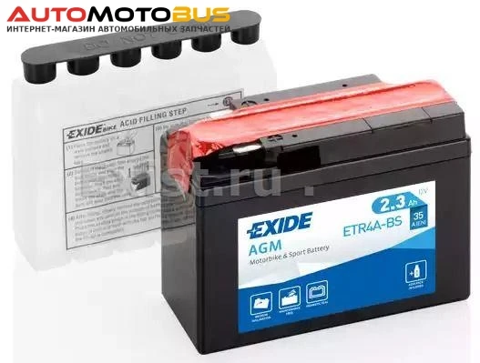 Фото Exide ETR4A-BS