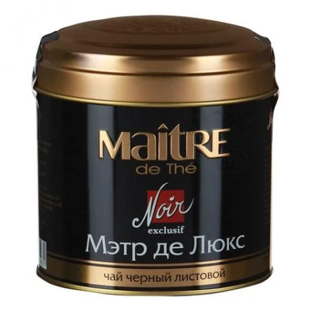 Фото Чай MAITRE (Мэтр) "Мэтр де Люкс"