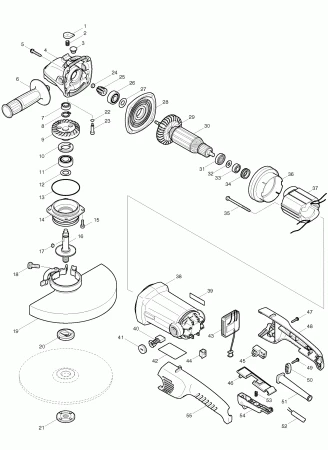 Фото Штифт Makita GA9010C мет.фиксатора шпинделя