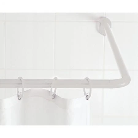 Фото Угловой карниз для ванной комнаты Corner Shower Rods Kit