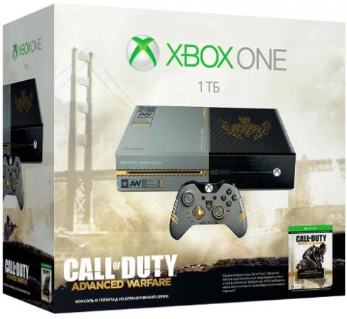 Фото Microsoft Игровая приставка Microsoft Xbox One 1Tb + игра Call of Duty: Advanced Warfare