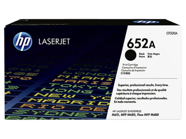 Фото HP 652A Black Original LaserJet Toner Cartridge