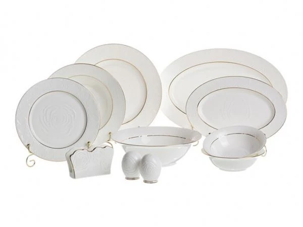 Фото Столовый сервиз "blanco" на 6 персон 26 пр. Porcelain Manufacturing (264-308)