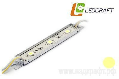 Фото Светодиодный модуль LC-5050-12WW-3L Ledcraft