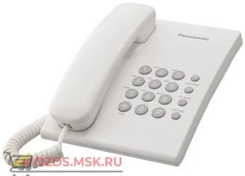 Фото Panasonic KX-TS2350RUW — (цвет белый): Проводной телефон