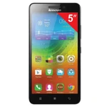 фото Смартфон LENOVO A5000, 5", 2 SIM, 3G, 2/8 Мп, 8 Гб, microSD, черный, пластик